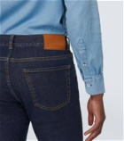 Canali 5-pocket straight jeans