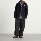 Danton Men's Round Collar Jacket in Navy