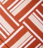 Loro Piana Jacquard wool and cashmere cushion