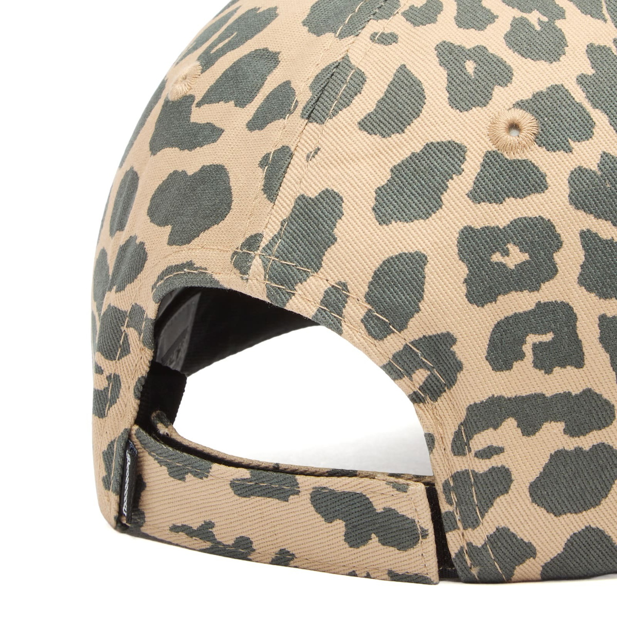 Aries Men's J'Adoro Leopard Cap in Beige 