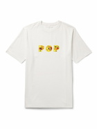 Pop Trading Company - Joost Swarte Logo-Print Cotton-Jersey T-Shirt - White