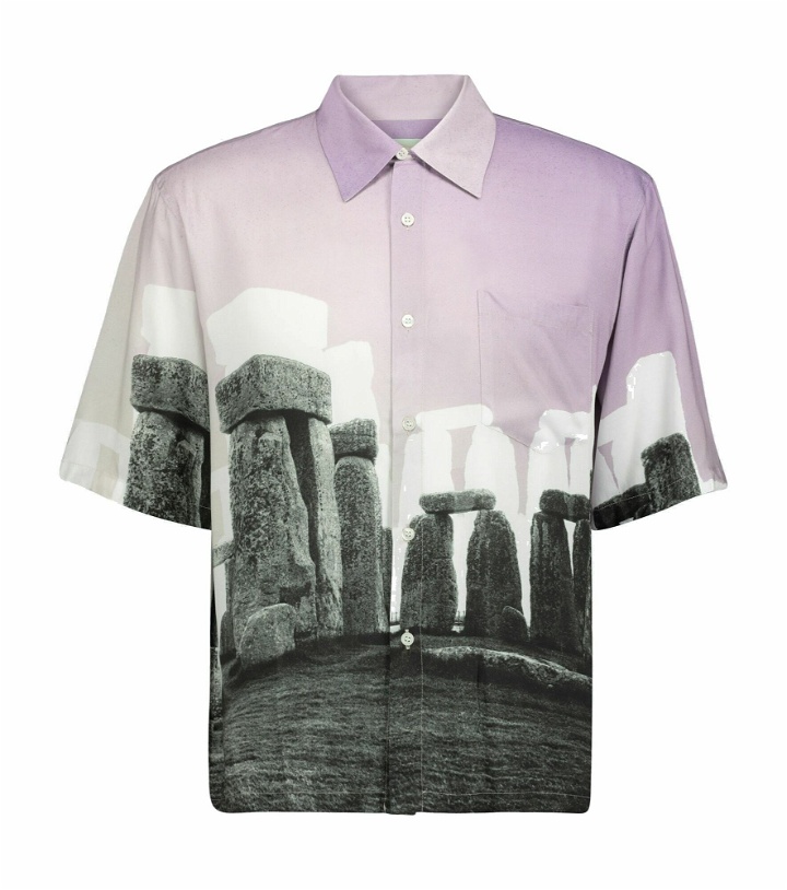 Photo: Aries - Stonehenge Hawaiian shirt