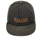 Pleasures Men's Zig Zag Denim Cap in Black 