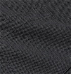 Sunspel - Riviera Slim-Fit Cotton-Mesh Polo Shirt - Gray