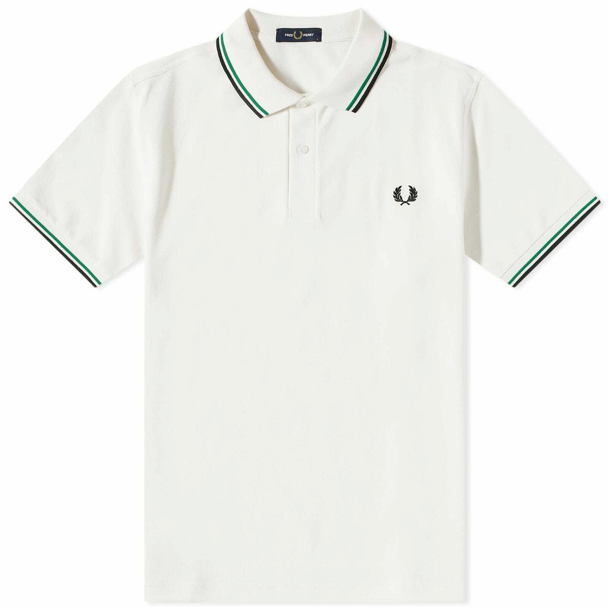 Fred Perry Authentic Men's Slim Fit Twin Tipped Polo Shirt in Light ...