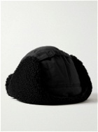 Snow Peak - Padded Ripstop and Faux Shearling Trapper Cap