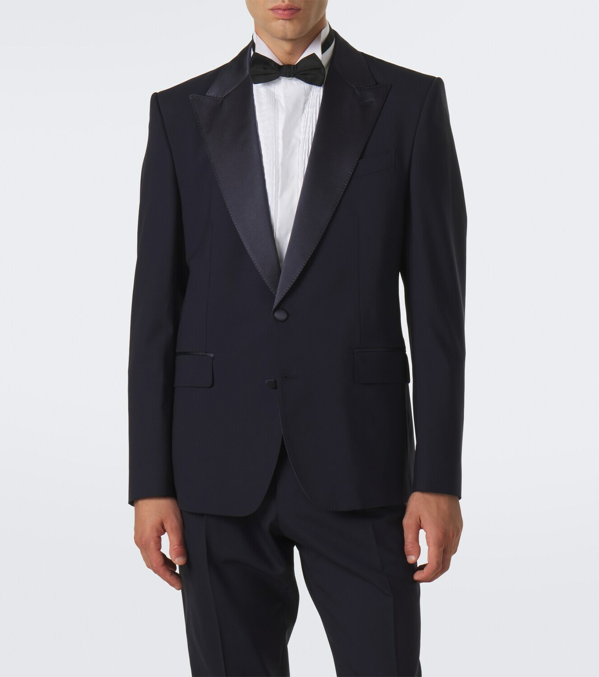 Dolce&Gabbana Wool and silk-blend tuxedo