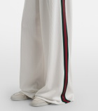 Gucci Web Stripe jersey sweatpants