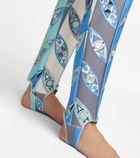 Pucci - x Fusalp printed stirrup ski pants