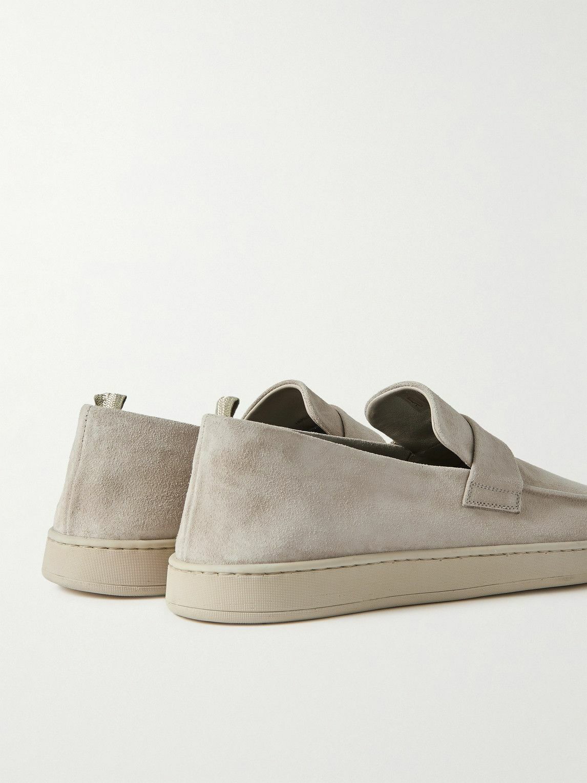 Officine Creative Herbie suede loafers - Grey