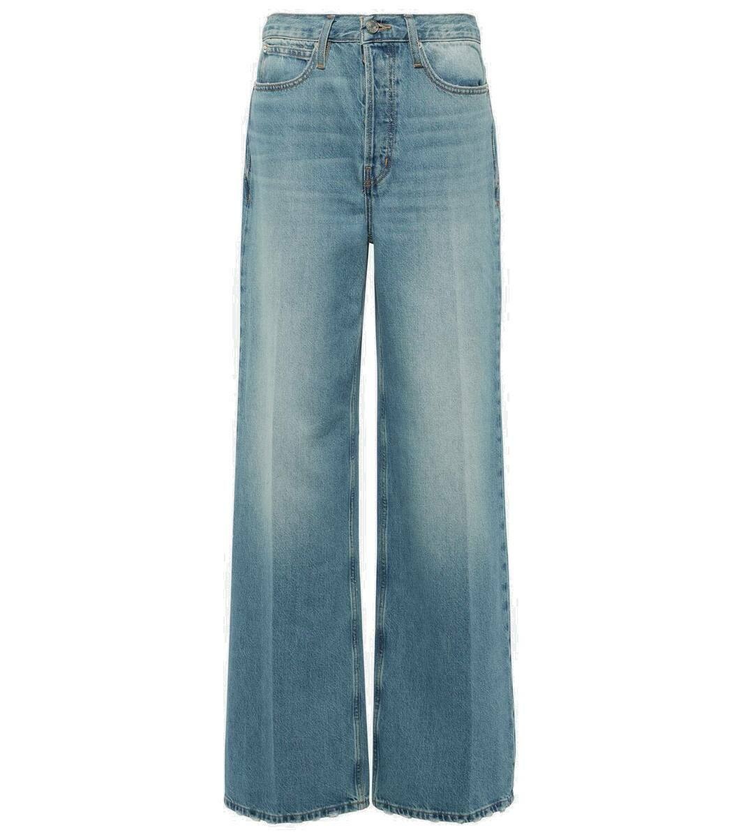 Frame The 1978 high-rise straight jeans Frame Denim