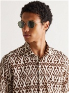 CUBITTS - Plimsoll Round-Frame Gold-Tone Sunglasses