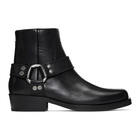 Diesel Black D-Bioys Boots