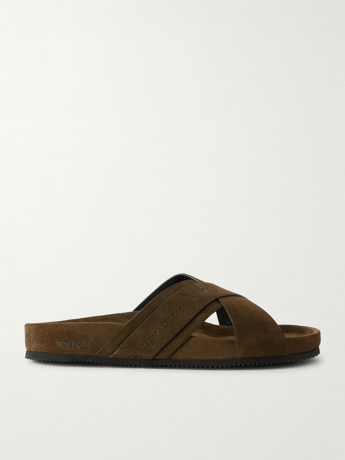 TOM FORD - Wicklow Suede Sandals - Green