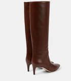 Paris Texas Stiletto 60 leather knee-high boots