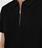Givenchy - Zipped short-sleeved polo shirt