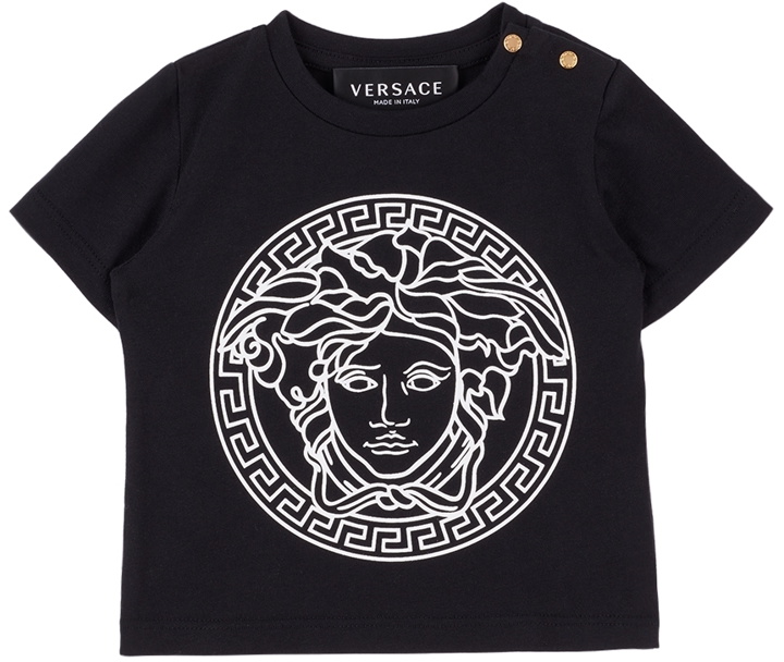 Photo: Versace Baby Black Medusa T-Shirt