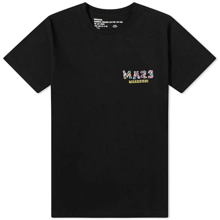 Photo: Maharishi Men's MA23 Embroidered T-Shirt in Black