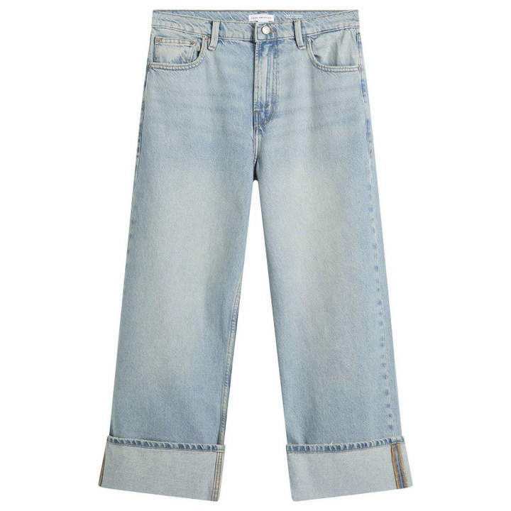 Photo: Good American Women's Good Standard Baggy Jeans in Indigo