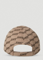 Balenciaga - BB Monogram Baseball Cap in Beige