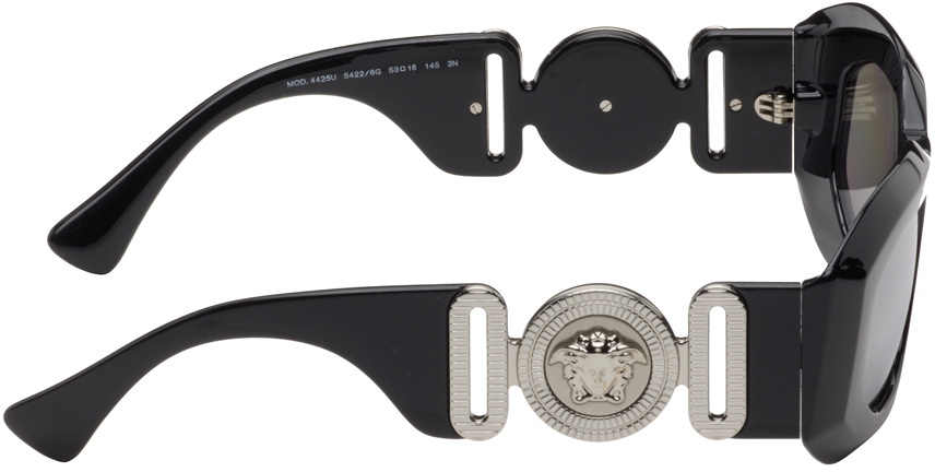 Versace Black Maxi Medusa Biggie Sunglasses Versace