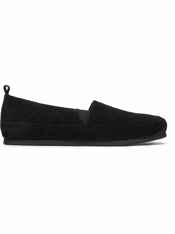 Photo: Mulo - Suede Loafers - Black