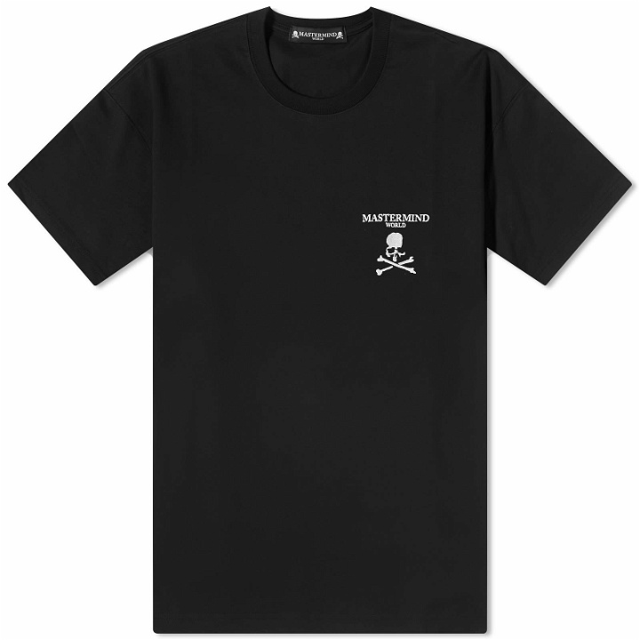 Photo: MASTERMIND WORLD Men's Loopwheel T-Shirt in Black