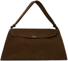 Studio Nicholson Brown Shiboru Suede Bag