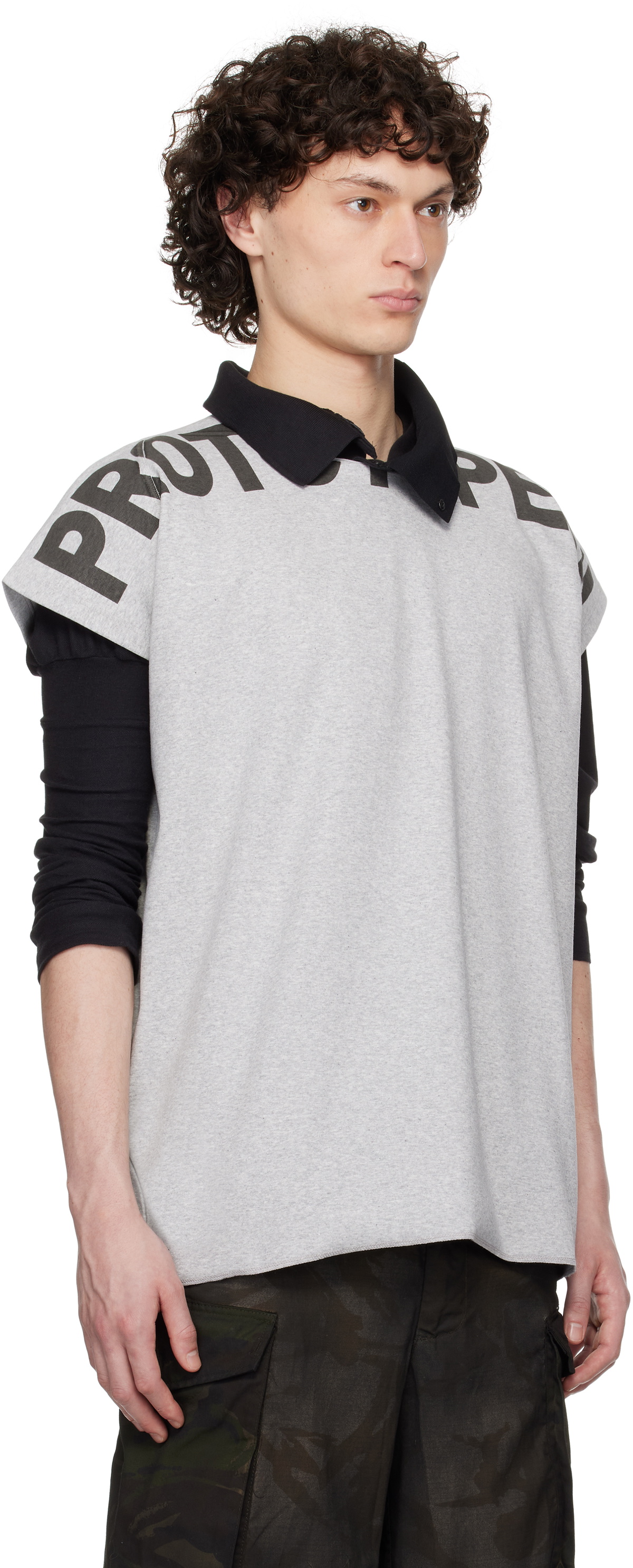 PROTOTYPES ロゴTシャツ　WAFFLE MUSCLE TEE 半袖 Prototypes_Waffle_Muscle_Tee_W