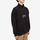 Tommy Jeans Men's Timeless Arch Half Zip Sweat in Black