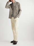 Oliver Spencer - Avery Cotton-Flannel Overshirt - Neutrals