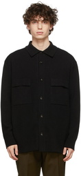 Agnona Black Cashmere Jacket