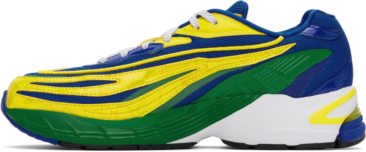 BAPE Blue & Yellow adidas Originals Edition Orketro Sneakers