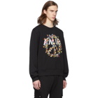 Amiri Black Peace Butterfly Sweatshirt