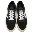 Fear of God Black and Grey Skate Low Suede Sneakers