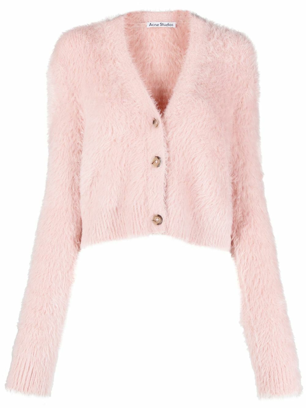 ACNE STUDIOS - Soft Knit Cropped Cardigan Acne Studios