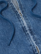 Remi Relief - Denim Hooded Jacket - Blue
