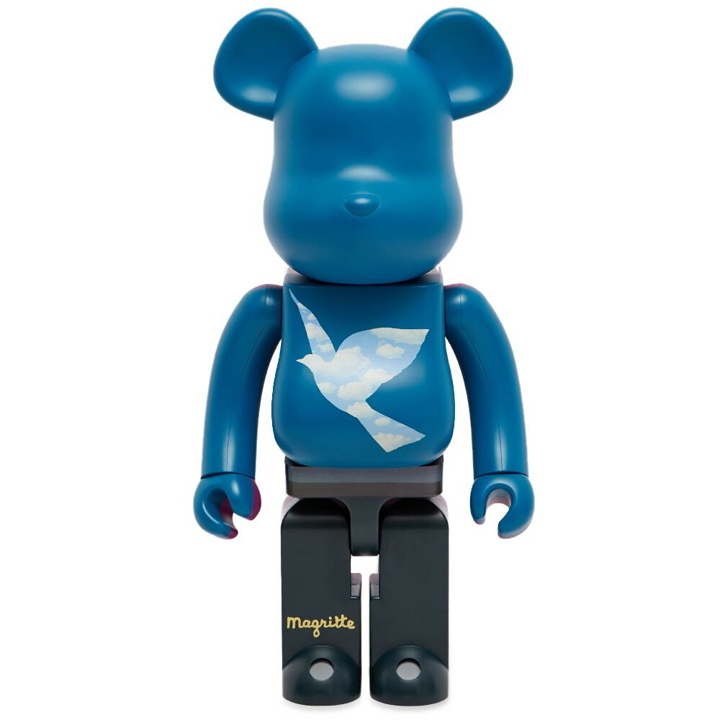 Photo: Medicom René Magritte L'Oiseau De Ciel 1965 2021 Be@rbrick in Multi 1000%