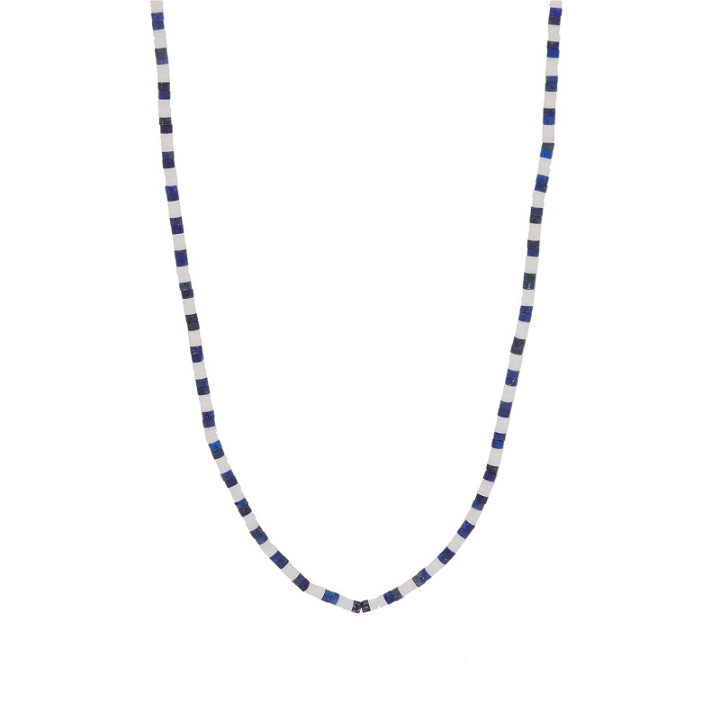 Photo: Miansai Men's Kai Lapis Necklace in Blue