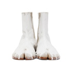 Maison Margiela Off-White Bianchetto Flat Tabi Boots