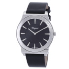 Ferragamo 1898 Slim Quartz Black Dial Mens Watch SFPE00519