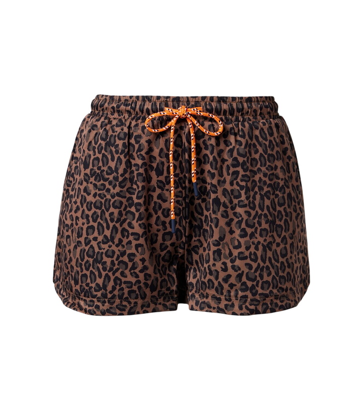 Photo: The Upside Ludlow Lucky leopard-print running shorts