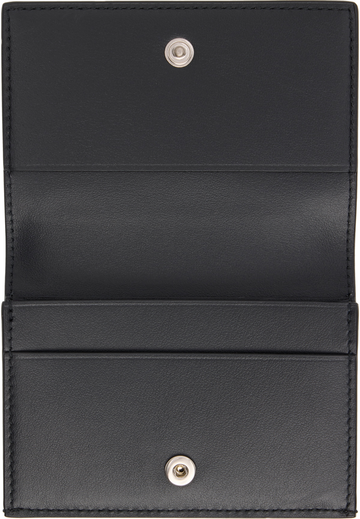 Jil Sander Black Flat Card Holder