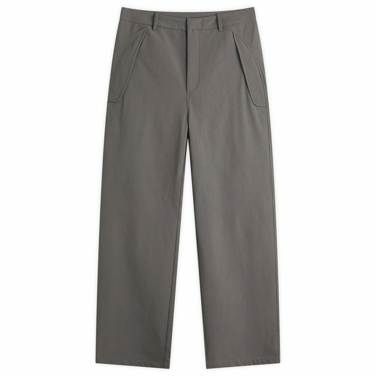 Hiking Patrol Men's Lightweight Soft Shell Trousers in Dark Grey