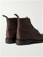 Tricker's - Grassmere Scotchgrain Leather Boots - Brown