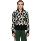 Stefan Cooke Black and White Knit Cardigan