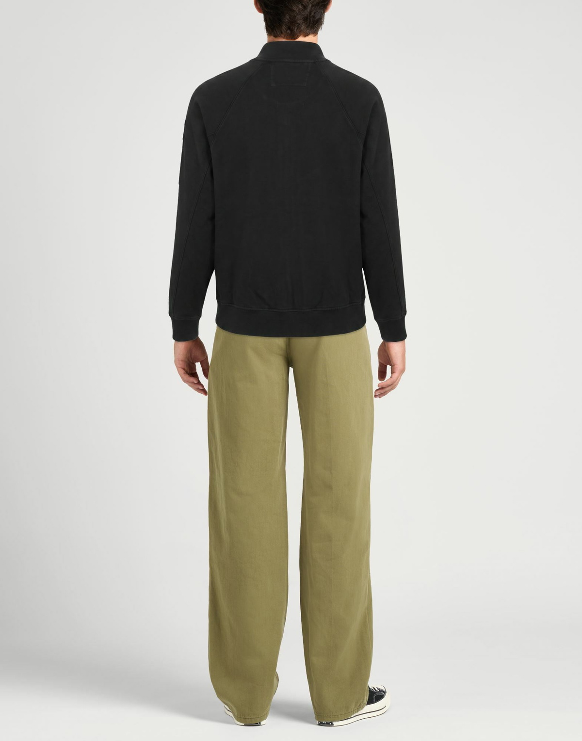C. p. Company Mens Sweatshirt in Black