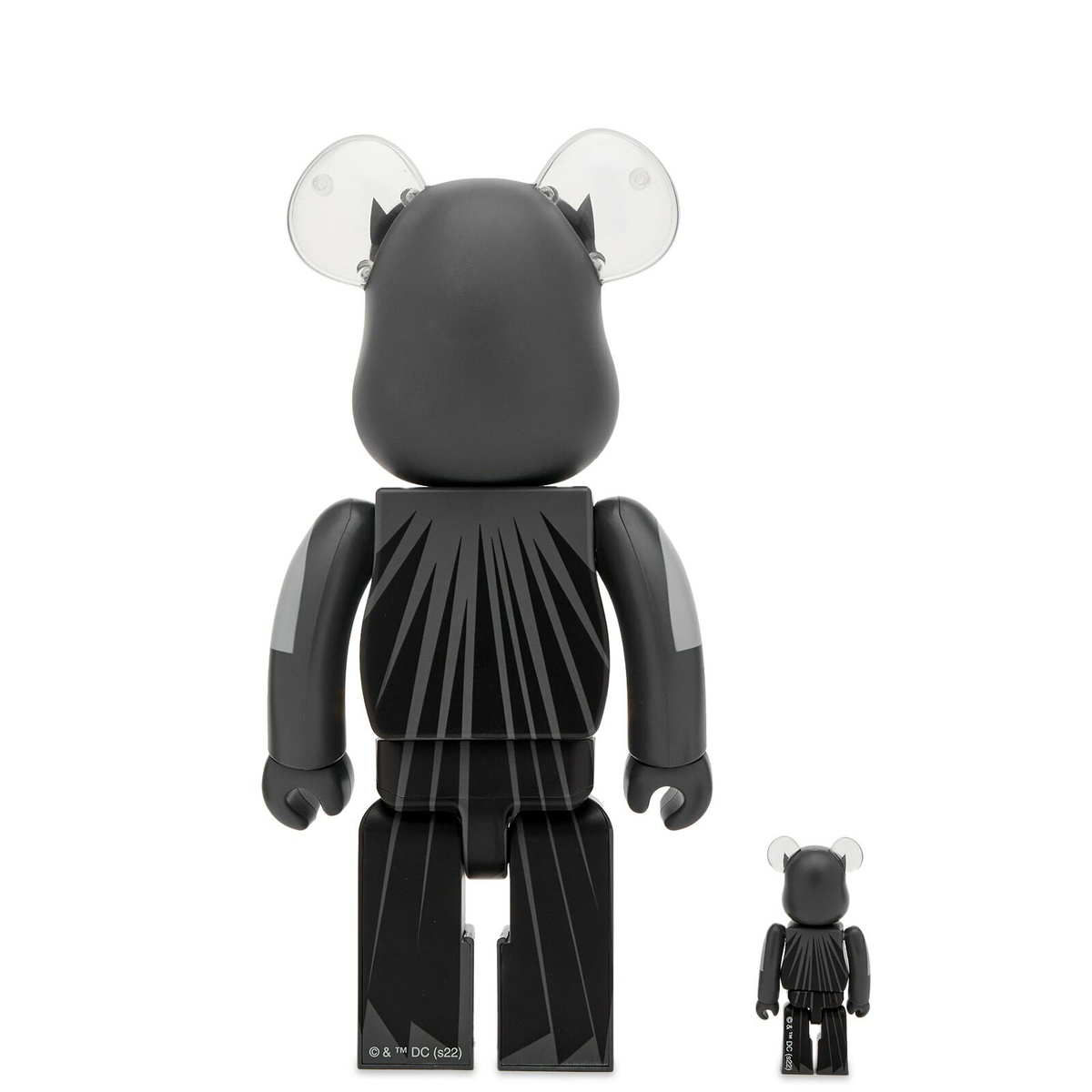 Medicom BE@RBRICK BATMAN (TDKR Ver.) 100% & 400% in Grey Medicom