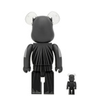 Medicom BE@RBRICK BATMAN (TDKR Ver.) 100% & 400% in Grey
