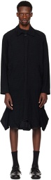 UNDERCOVER Black Asymmetric Coat